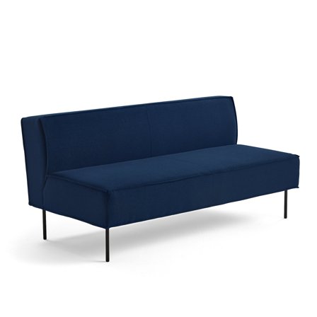 Sofa COPENHAGEN PLUS, 2-Sitzer, Textilbezug marineblau