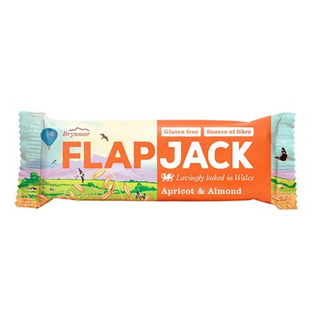 Brynmor Flapjack Abrikos og mandel 80 g, Helse & Madvarer, Snacks, Barer