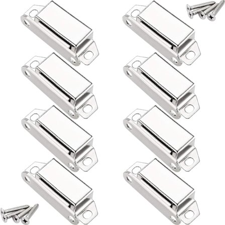 Magnetiske låser magneter, 10 kg magnetisk dørstopper og 32 skruer