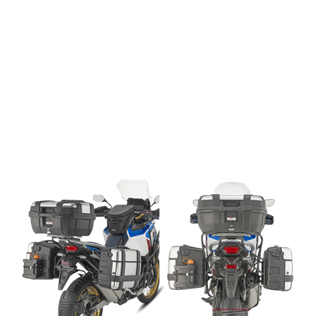 Sivulaukkuteline Givi PLO-MK Monokey One-Fit - Honda CRF 1100 L Africa Twin Adventure Sports 2020-2023