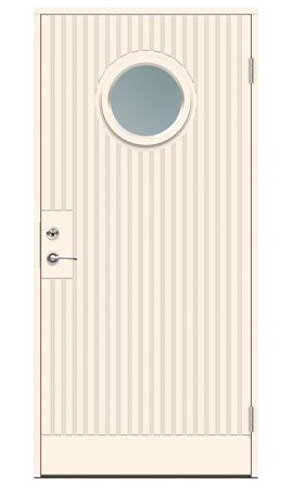 Swedoor Sargasso Ytterdörr vit (S 0502-Y) 2080x988 mm, Dörrar