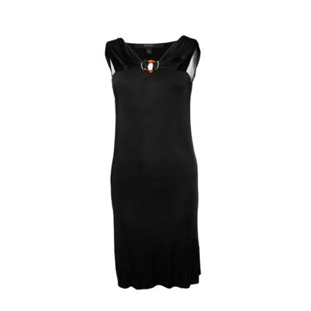 Gucci Vintage, Pre-owned Fabricdresses Zwart, Dames, Maat:S,Viscose
