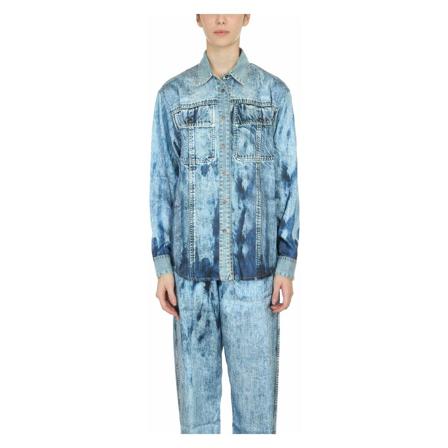 Diesel Denim Jakke Blå, Dame