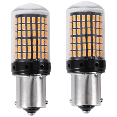 2x 1156 Bau15s Led 3014 144 Smd 7506 1003 1073 Canbus Super Bright Bil Bremse Baklys Pære
