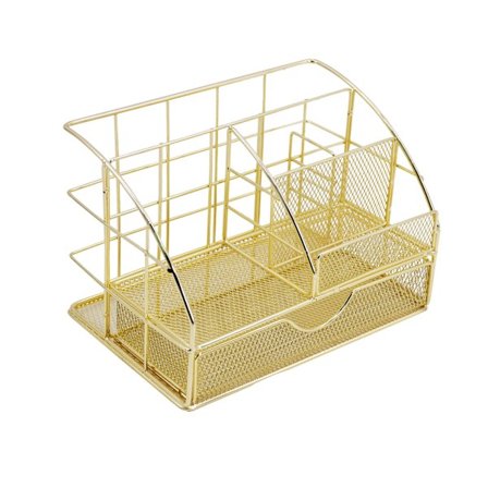 Skrivbordsställ Kontorsförvaringslåda Penna Pennbord Nätarrangör