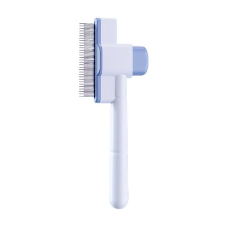 Kæledyrskam med én-tasts hårfjerning White