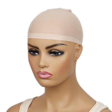 #15 st Komfort Mjuk Jersey Unisex Peruknätmössa (Hudfärg)#