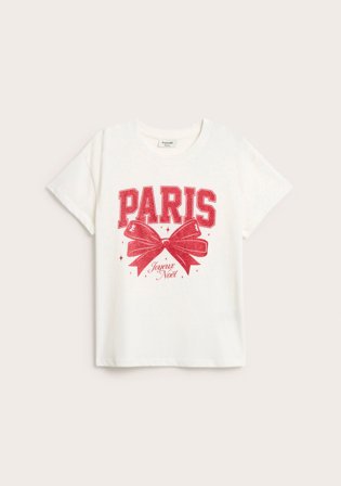 Kappahl | T-shirt z nadrukiem | Biały