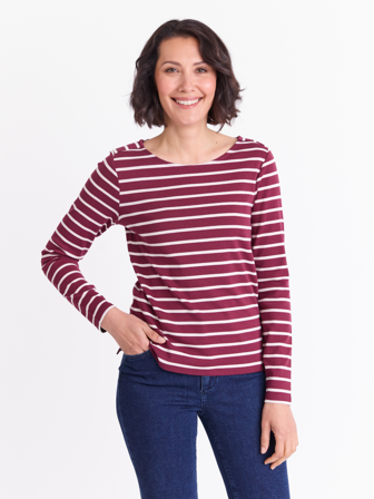 MATCH - Sienna topp - Va Vite - Str. L - Dame - Gensere & Cardigans - Rosa - 95% bomull, 5% elastan