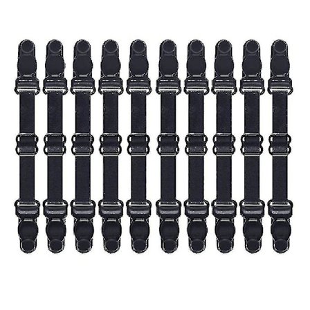 10 stk. Justerbar Maskeforlengelsesbelte B Maske Hook Anti-Skli Øretau Salvaorejas Maillas Maske H Masker -