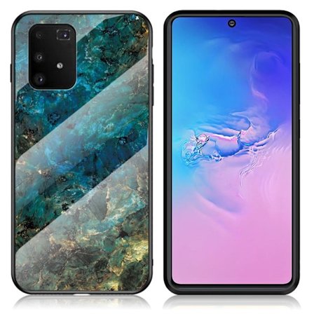 Fantasy Marmor Samsung Galaxy S10 Lite skal - Smaragd