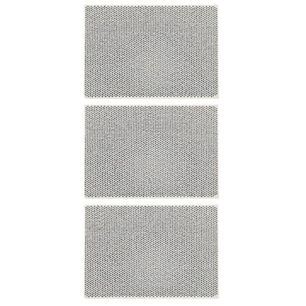 3x gassbrenner keramisk honningkake sveiset plateoppvarming 135x95x13mm