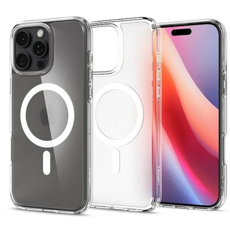 Spigen iPhone 16 Pro Mobilskal MagSafe Ultra Hybrid - Frost Clear