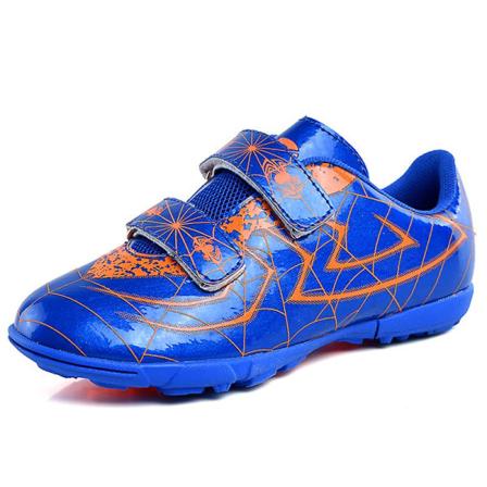 Barn bekväma gräsfotbollsskor Atletiska fotbollsskor 2K22806 Blue 28