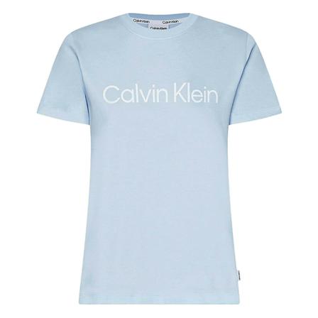 Calvin Klein T-Shirts blå, Dam, Dam, Storlek: S