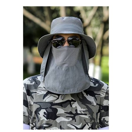 Unisex bredbremmet solhatt for fotturer, strand, fiske,