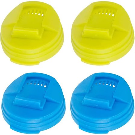 4 stk Crday drikkebokslokk drikketopper lokk brusbokslokk støvtett matbokslokk