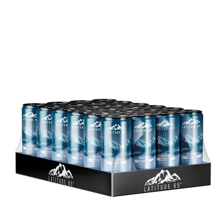 24 x Latitude 65 Energidryck 330 ml