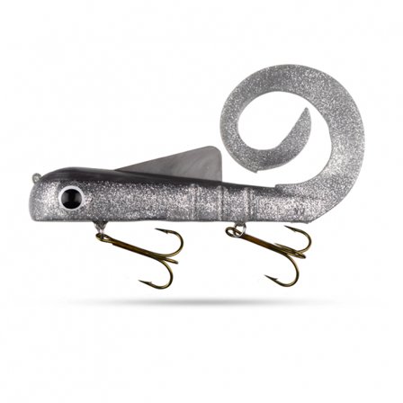 Musky Innovations Bull Dawg Regular 9''/23cm, 127g - UV Reflex Silver