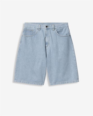 BRANDON SHORT - BLUE HEAVY STONE BLEACHED S