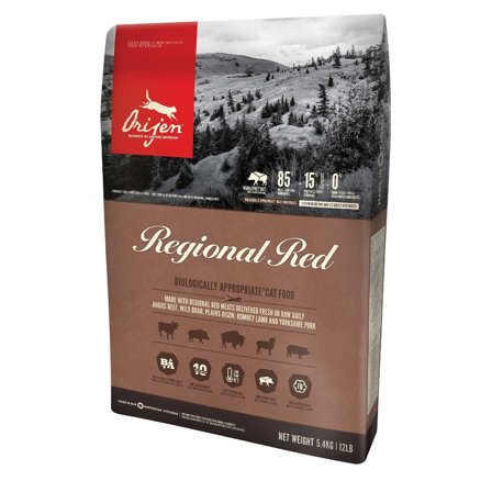 Orijen Regional Red Crocchette Manzo Angus E Cinghiale Per Gatti