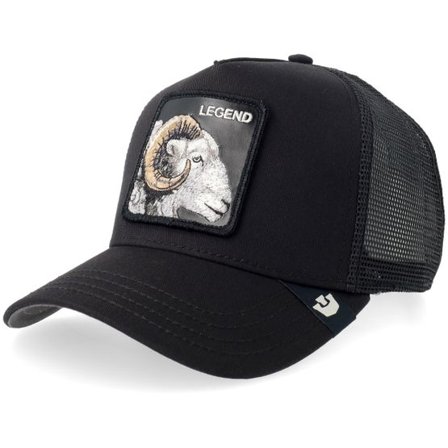Goorin - Svart trucker Keps - Legend A-Frame Black Trucker @ Hatstore