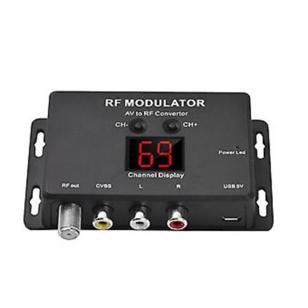 M60 RF-modulaattori AV-RF-muunnin