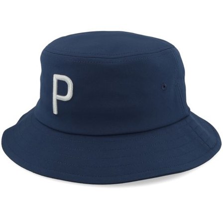 Puma - Blå bucket Hatt - P Hat Blue Bucket @ Hatstore