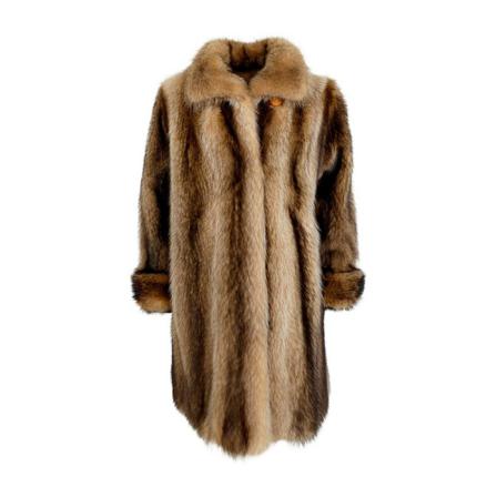 Levinsky Alice, 95 cm. - Fur - Women Brun, Dame Parka