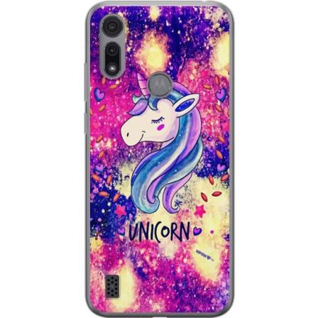Motorola Moto E6i Läpinäkyvä kuori Enkeli