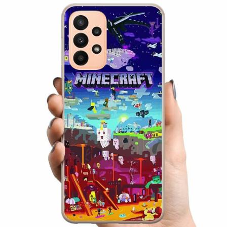 Samsung Galaxy A23 5g Tpu Mobilskal Minecraft