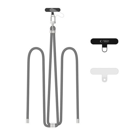 Tech-Protect C7S Rope Crossbody hihnahihna - harmaa