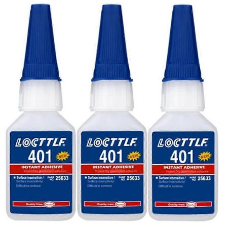5 st Loctite Henkel 401 (20 ml) Snabblim Superlim