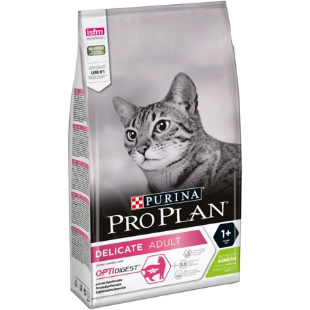 Purina Pro Plan Delicate Adult Gatto Crocchette Agnello Sacco
