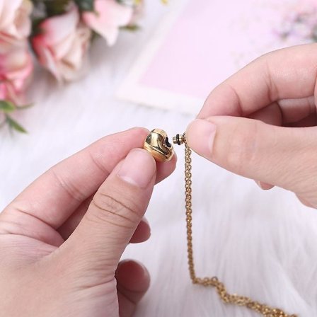 Ligbrænding smykker Ask Urne Vedhæng Keepsake Memorial halskæde Medaljon Pet Dog