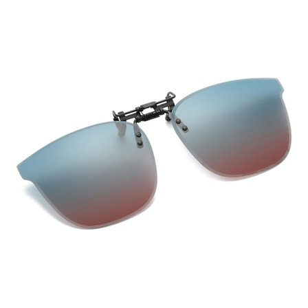 Unisex Clip On Solglasögon Mode Solglasögon blue