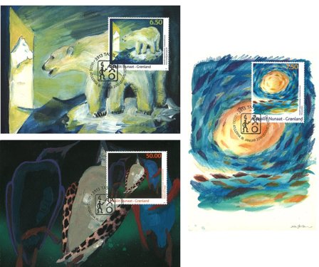 Grønland - Kunst - Maximumskort
