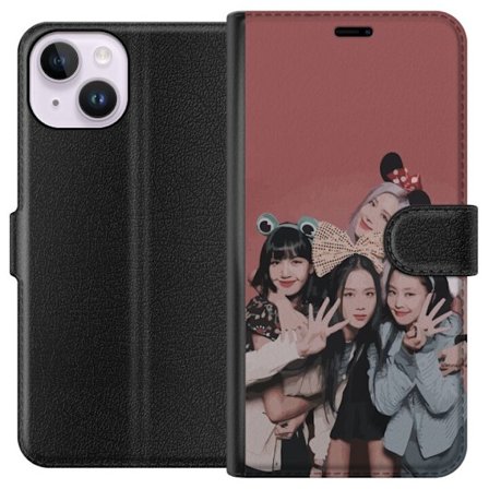 Yhteensopiva Lompakkokotelo Apple Apple iPhone 15 Blackpink