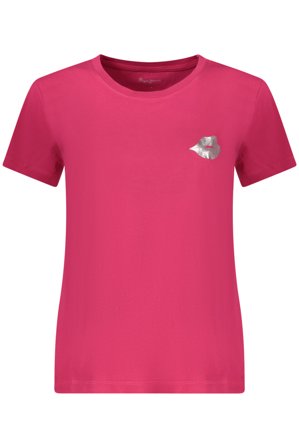 Pepe Jeans T-shirt Maniche Corte Donna Rosso