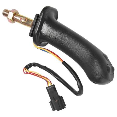 2st L+r 3-knappar Grävmaskin Joystick Assy Handtag Gears För Doosan Dh Dx150 215 225 300 370-9c