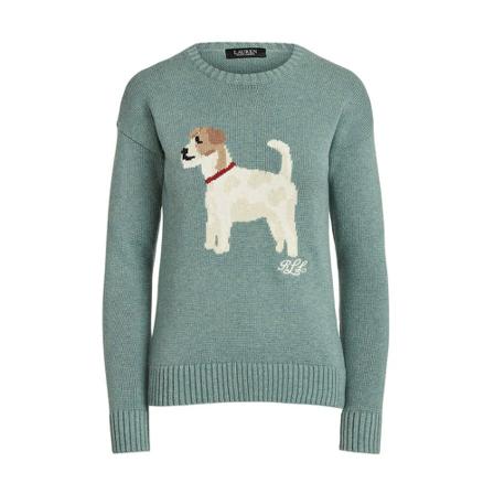 Ralph Lauren, Round-neck Knitwear Blauw, Dames, Maat:XS