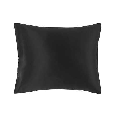 Lenoites Mulberry Silk Pillowcase Black 50 x 60 cm, Tøj & Bolig, Sengetøj, Pudebetræk