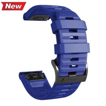 22 26mm Silikon Armband för Garmin Fenix 7 7X 8 E 6X 6 Pro 5 5X Plus Epix Gen2 Enduro 3 Instinct 3 Solar Snabbfäste