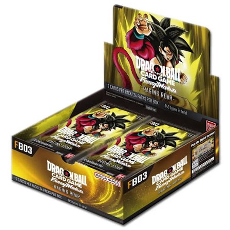 DragonBall Super CG Fusion World Raging Roar FB03 Booster Box (24 boosters)