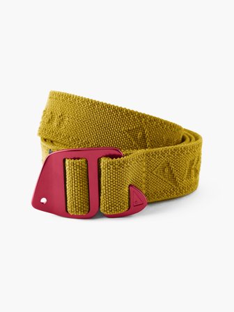 Klättermusen Gjord Stretch Belt 2.0 Unisex - Gold - Unisex - One Size