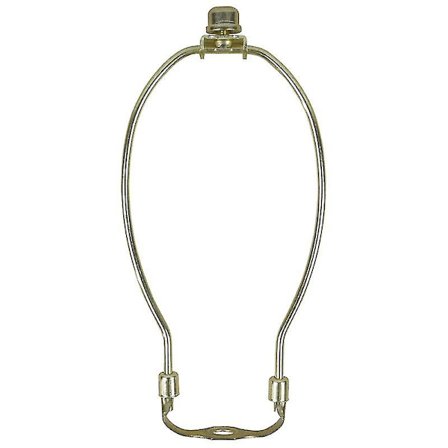 Lampeskjerm Harps Holder, 8 Tommers Horn Ramme Lampeskjerm Brakett, Diy Belysningstilbehør For Bordlampe Gulvlampe Armatur (1stk, Gull)