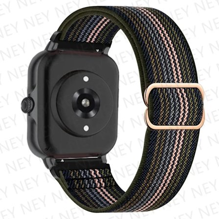 Glänsande elastiskt armband för Amazfit gts 4-3-2-2e-mini/bip-U-S-lite/Stratos 2 20mm/22mm band Böhmisk Pride armband gtr-4-3-3pro-2e