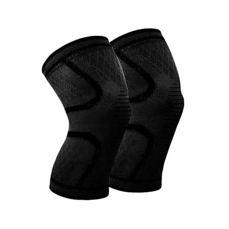 Justerbar knæbeskytter med kompressor, øget blodcirkulation, anti-skrid