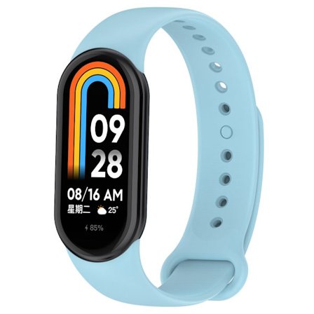 Silikoniranneke Xiaomi Smart Band 8 Vaaleansininen