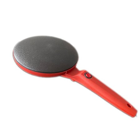 Elektrisk pannekake- og crêpesmaskin, matvaregodkjent, for frokostpannekaker, crêpes og tortillas